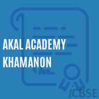 Akal Academy Khamanon School Logo
