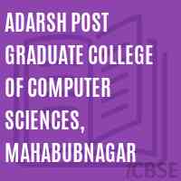 Adarsh Post Graduate College of Computer Sciences, Mahabubnagar Logo