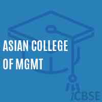 Asian College of Mgmt Logo