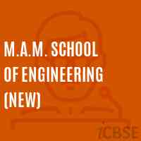 M.A.M. School of Engineering (New) Logo