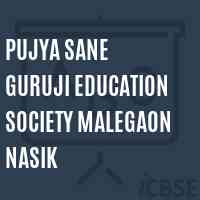 Pujya Sane Guruji Education Society Malegaon Nasik College Logo