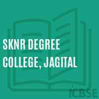 Sknr Degree College, Jagital Logo
