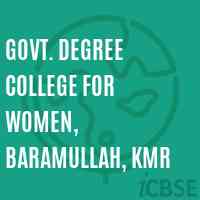 Govt. Degree College for Women, Baramullah, Kmr Logo