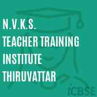 N.V.K.S. Teacher Training Institute Thiruvattar Logo