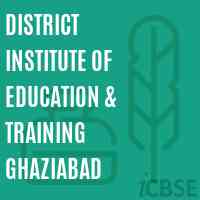 District Institute of Education & Training Ghaziabad Logo