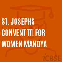 St. Josephs Convent Tti For Women Mandya College Logo