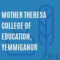 Mother Theresa College of Education, Yemmiganur Logo