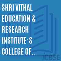 Shri Vithal Education & Research Institute`s College of Pharmacy(Poly ) Pandharpur Logo