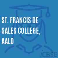 St. Francis De Sales College, Aalo Logo