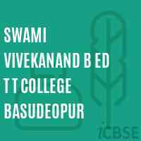 Swami Vivekanand B Ed T T College Basudeopur Logo