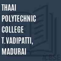 Thaai Polytechnic College T.Vadipatti, Madurai Logo