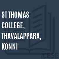 St Thomas College, Thavalappara, Konni Logo