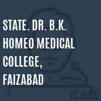 State. Dr. B.K. Homeo Medical College, Faizabad Logo