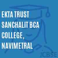Ekta Trust Sanchalit Bca College, Navimetral Logo