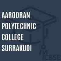 Aarooran Polytechnic College Surrakudi Logo