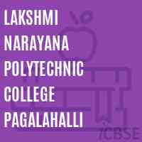Lakshmi Narayana Polytechnic College Pagalahalli Logo