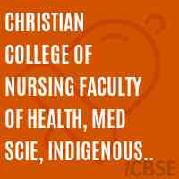 Christian College of Nursing Faculty of Health, Med Scie, Indigenous & Alternative Sys of Med, Allahabad Logo