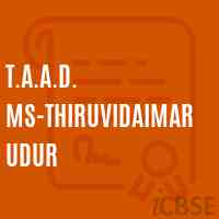 T.A.A.D. Ms-Thiruvidaimarudur Middle School Logo