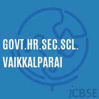 Govt.Hr.Sec.Scl.Vaikkalparai High School Logo