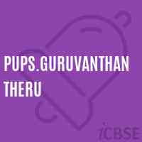 Pups.Guruvanthantheru Primary School Logo