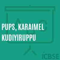 Pups, Karaimel Kudiyiruppu Primary School Logo
