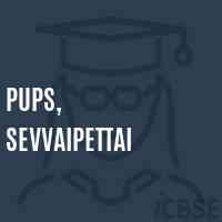 Pups, Sevvaipettai Primary School Logo