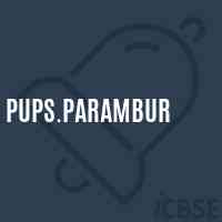 Pups.Parambur Primary School Logo