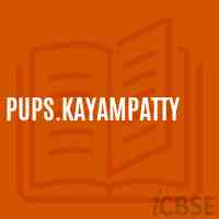 Pups.Kayampatty Primary School Logo