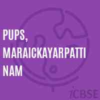Pups, Maraickayarpattinam Primary School Logo