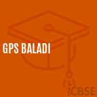 Gps Baladi Primary School Logo