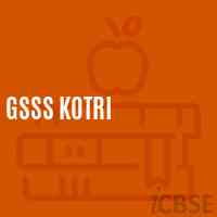 Gsss Kotri High School Logo
