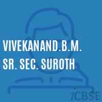 Vivekanand.B.M. Sr. Sec. Suroth Senior Secondary School Logo