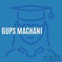 Gups Machani Middle School Logo