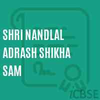 Shri Nandlal Adrash Shikha Sam Middle School Logo