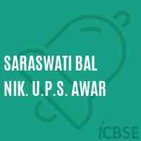 Saraswati Bal Nik. U.P.S. Awar Middle School Logo