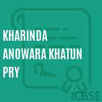 Kharinda Anowara Khatun Pry Primary School Logo