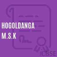 Hogoldanga M.S.K School Logo