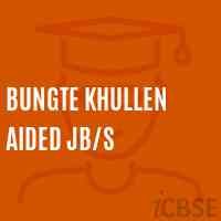 Bungte Khullen Aided Jb/s Primary School Logo