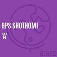 Gps Shothomi 'A' School Logo