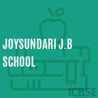 Joysundari J.B School Logo