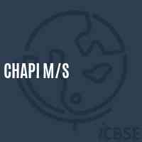 Chapi M/s School Logo