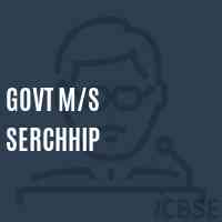 Govt M/s Serchhip School Logo