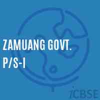 Zamuang Govt. P/s-I Primary School Logo