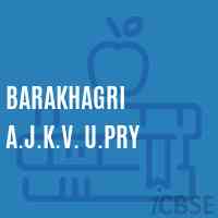 Barakhagri A.J.K.V. U.Pry High School Logo