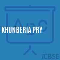 Khunberia Pry Primary School Logo