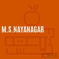 M.S.Nayanagar Middle School Logo