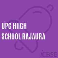 Upg Hiigh School Rajaura Logo