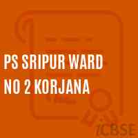Ps Sripur Ward No 2 Korjana Primary School Logo