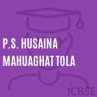 P.S. Husaina Mahuaghat Tola Primary School Logo