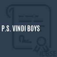 P.S. Vindi Boys Primary School Logo